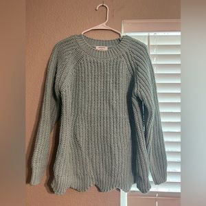 Teal Blue Sweater